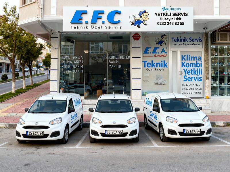 EFC Teknik servis merkezi ve ekip
